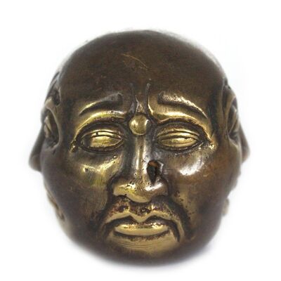 BlackF-49 - Fengshui - Bouddha à quatre faces - 6 cm - Vendu en 1x unité/s par extérieur