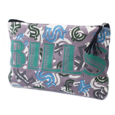 BlackF-51 - Classic Zip Pouch - Bills - Sold in 10x unit/s per outer
