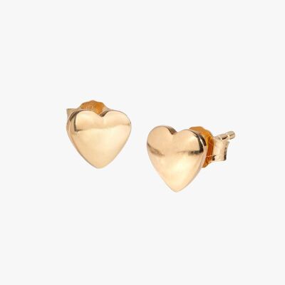 Heart Chip Earrings - Mom gift idea - Mother's Day - Customizable jewelry