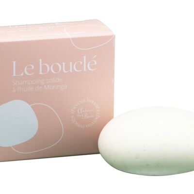 LE BOUCLE - Shampoing Solide à l'huile de Moringa - Cheveux Boucles