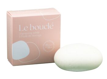 LE BOUCLE - Shampoing Solide à l'huile de Moringa - Cheveux Boucles