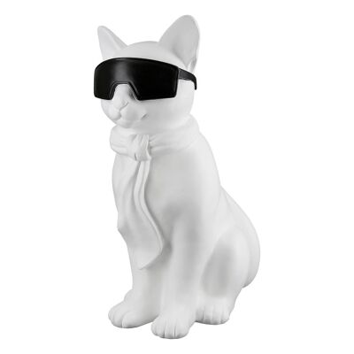 Gato "Gato Héroe" Al.35cm blanco