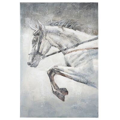 Bild Gemälde "Springendes Pferd"