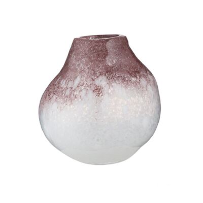 Round vase "Vidrio" H.23cm