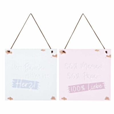 Hanger square "Baby" tiny 2-assorted