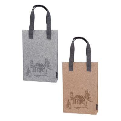 Gift bag "Forest Hut" 2-assorted