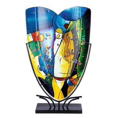 oval decorative vase "Magic" H.58cm