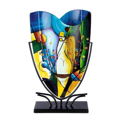 vaso decorativo ovale "Magic" H.47cm
