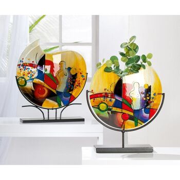 vase décoratif rond "Silhouette" H.53cm 2