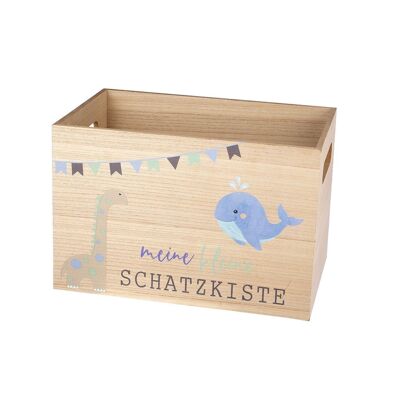 Box "Treasure Chest" Whale+Dino