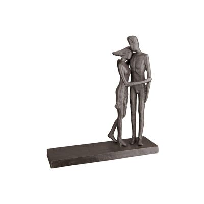 Escultura de diseño en hierro “Hold on”