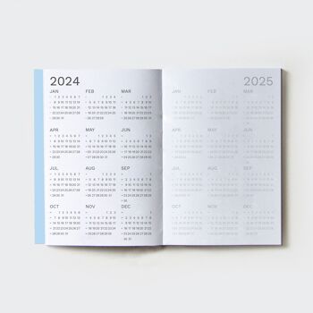 2024 Petit planificateur mensuel Plus | Format A5 similaire 5