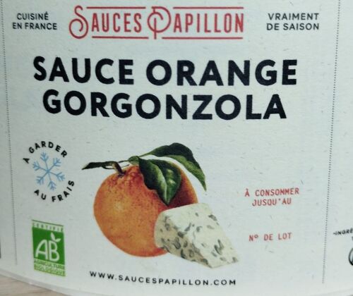 Sauce Orange Gorgonzola (Bio, Noël, Recette Festive)