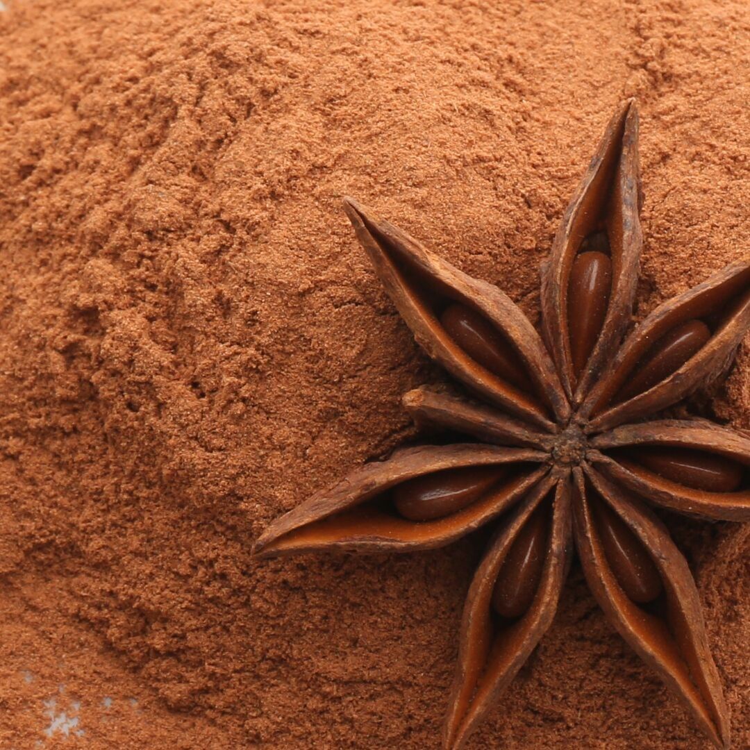 Anice stellato macinato (anice stellato)