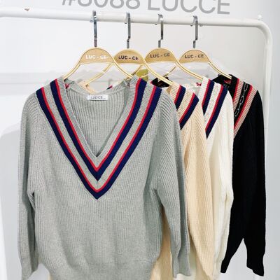 Knitted sweater - 8088