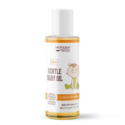 Olio biologico delicato per bambini