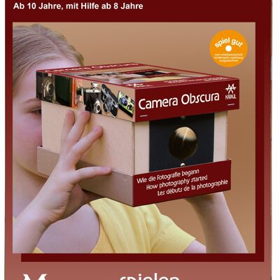 Camera Obscura, wie die Fotografie begann, ein Experimentierkasten