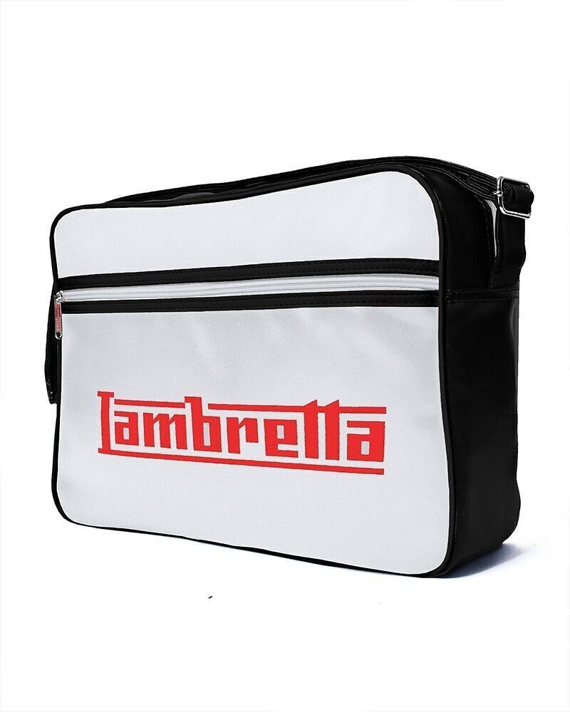 Borsa da volo con logo Nero/Bianco