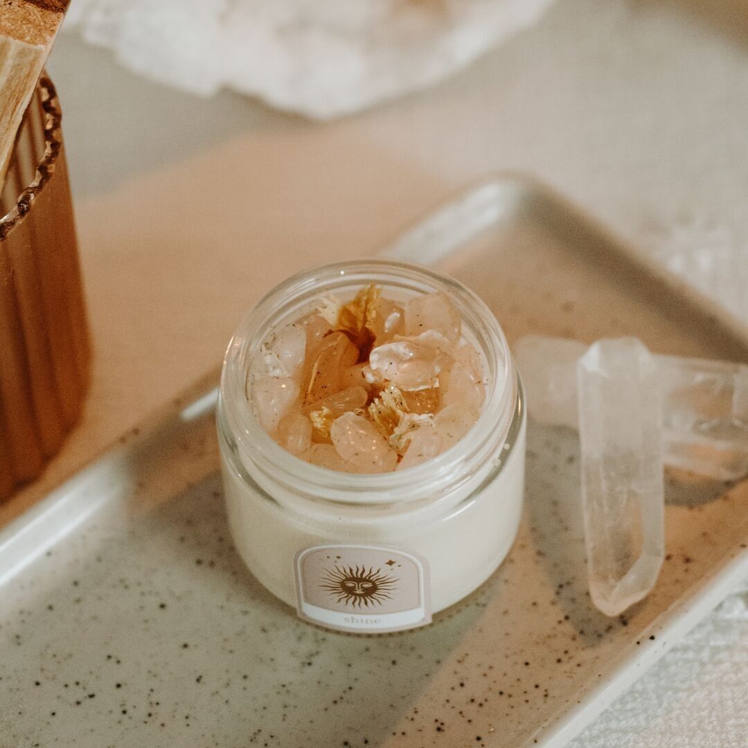 Plant candle "Moon & Sun" - Shine