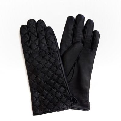 Guantes Negros Unisex de Piel de Cordero de Gran Calidad B2B