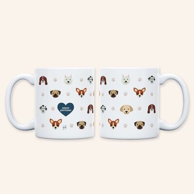 Tasse d'amour de chien