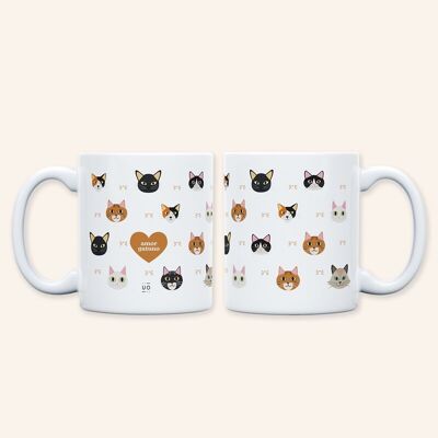 Taza amor gatuno