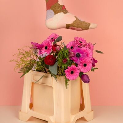 Virginie socks 36-41 made in France and in solidarity with the Bonpied brand