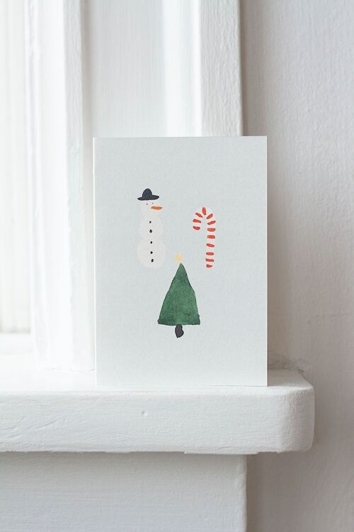 Christmas card – illustrations