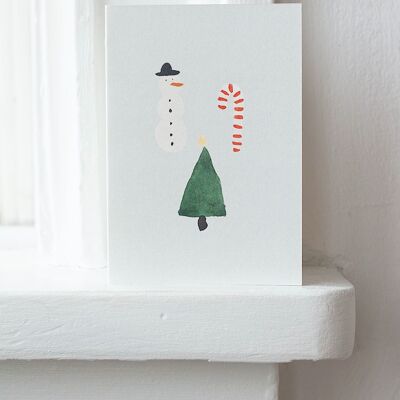 Christmas card – illustrations