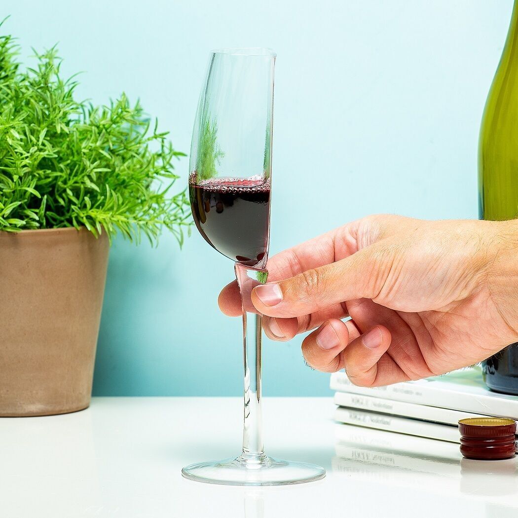 Mezzo bicchiere di vino