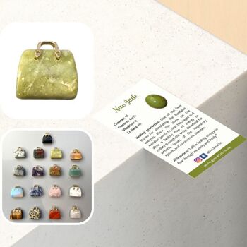 Mini sacs à main, 2-2,5 cm, nouveau jade 6