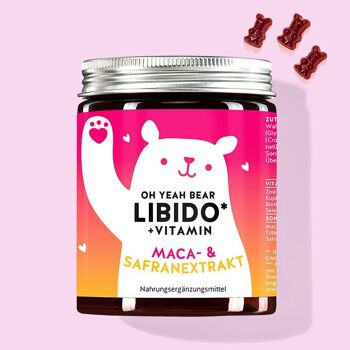 Oh Yeah Bear Libido Vitamine, Maca et Extrait de Safran 1