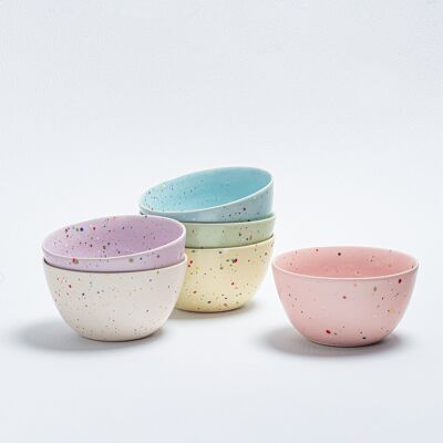 New Party Bowl 16cm - Mix 6 Pieces