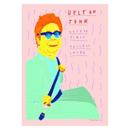 Belton John | A2 art print