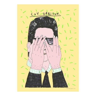Coy Orbison | A2 art print