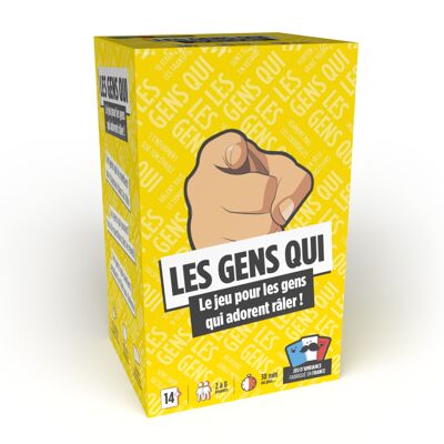 (x18) Les Gens Qui - Board games - THE 100% French party game 🇫🇷 - Original gift idea 🤩