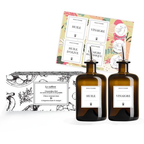 Coffret gourmet HUILE ET VINAIGRE