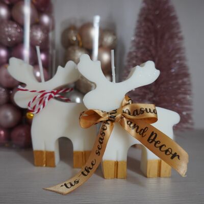 Rudolf the reindeer Candle