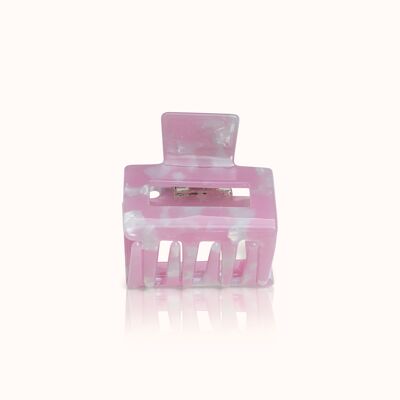 Hair clip Square Pink