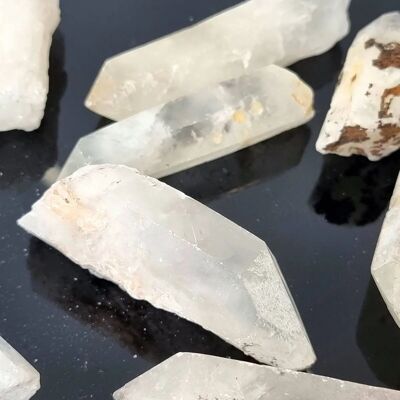Große Kristallspitzen roh – 1 kg große rohe Nadda-Spitzen