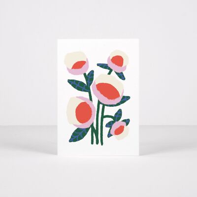 Peonies Card