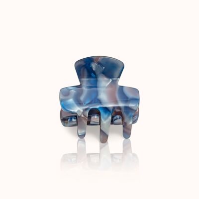 Hair clip Small Blue Orchid