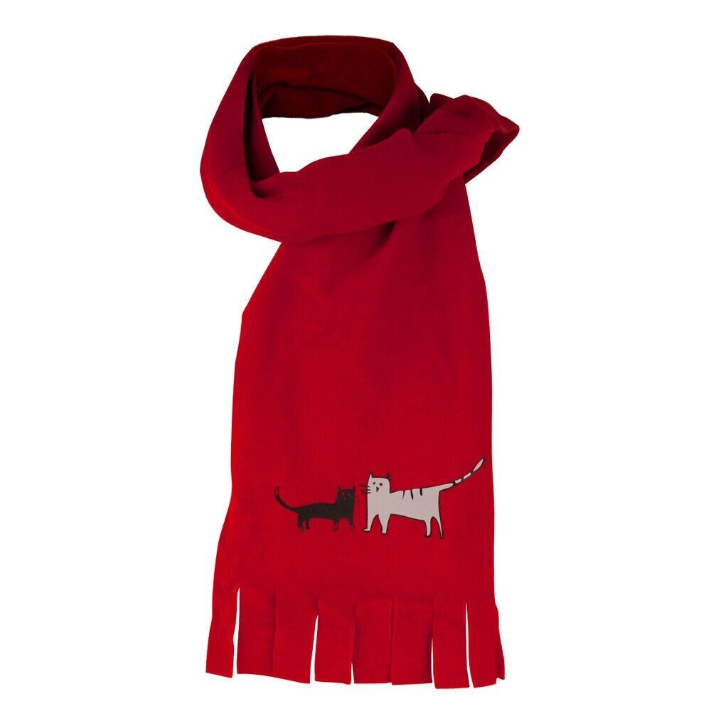 Set di guanti Beanie con sciarpa polare Cats in Istanbul di Biggdesign