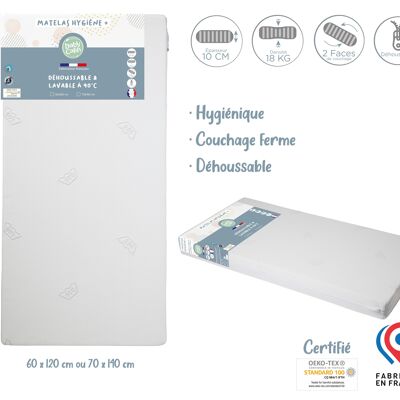 Materasso letto Hygiene Plus 60x120 cm
