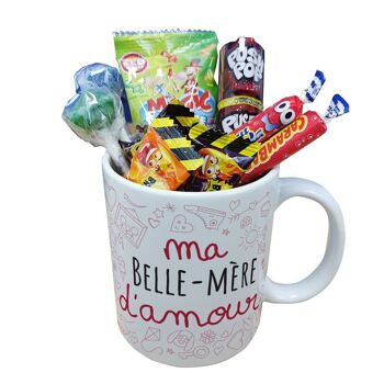 Mug bonbon des années 90 "Belle-mère d'amour" de la collection "D'amour" 2