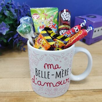 Mug bonbon des années 90 "Belle-mère d'amour" de la collection "D'amour" 3