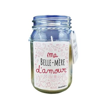 Bougie Jar  "Belle-mère d'amour" de la collection "D'amour" 2