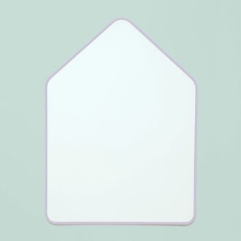 Tableau blanc magnétique Cabane - Lilas 1