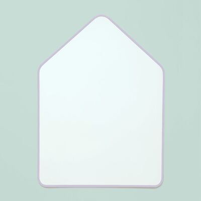 Tableau blanc magnétique Cabane - Lilas