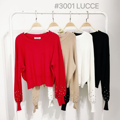 Sweater with diamonds - 3001